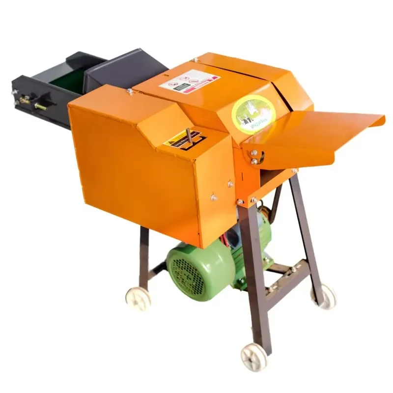 New Hot Sale Automatic Electric Chaff Cutter High Productivity 1 Ton/H Capacity Metal Farm Agriculture Machinery Cutting Hay