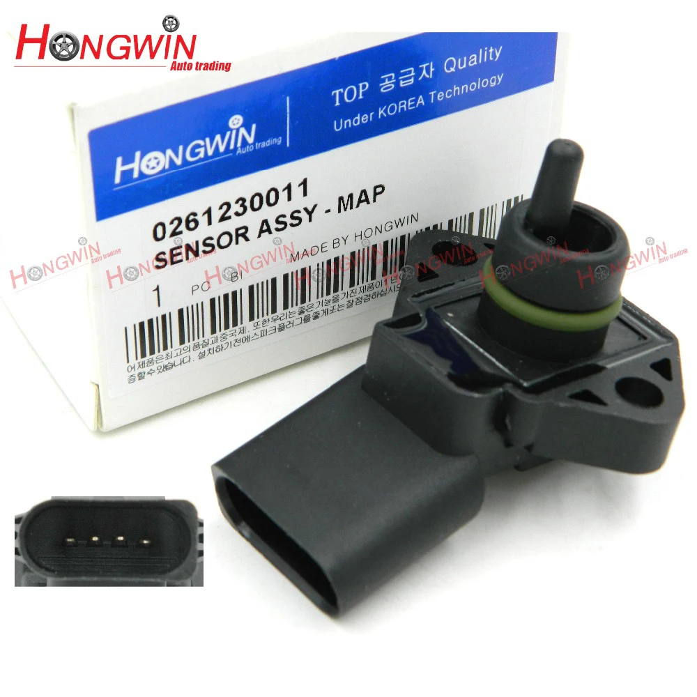 Capteur de pression absolue pour voiture, pour Seat Arosa Cordob Ibiza II VW Caddy Golf III Polo 0261230011, 030906051