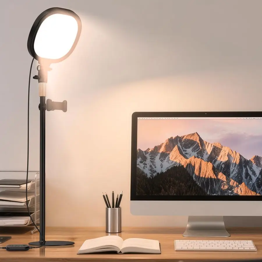 Desk Ring Light Wit…