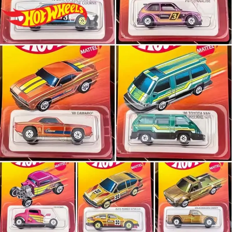 

Новые машинки Hot Wheels The Hot Ones Mix 2: Volkswagen, Alfa Romeo, Ford, BMW, Lamborghini, Toyota Camaro, Honda, масштаб 1:64, литые под давлением, из сплава, игрушка-подарок