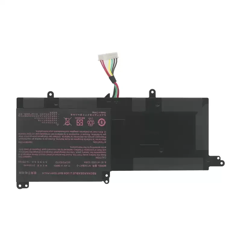 

Аккумулятор 11.4V 36WH N130BAT-3 для CLEVO N130BAT-3 6-87-N130S-3U9A N130BU 130WU N131BU N131WU NP3130 Pro 13 14 N130BU