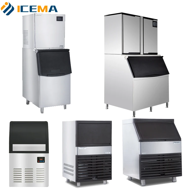 Hot 500kg  Ice Making Machine Automatic Cube Ice Maker Machine for Commercial