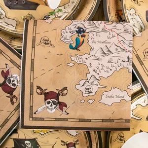 Partideki kaynaklar ve çocuklar için dünya teması, kağıt tabak, bardak, peçete, afiş, masa örtüsü, tek kullanımlık sofra takımı, erkek Doğum Günü, Parti Dekoru 12-En çok satılan yemekler partisi - №6