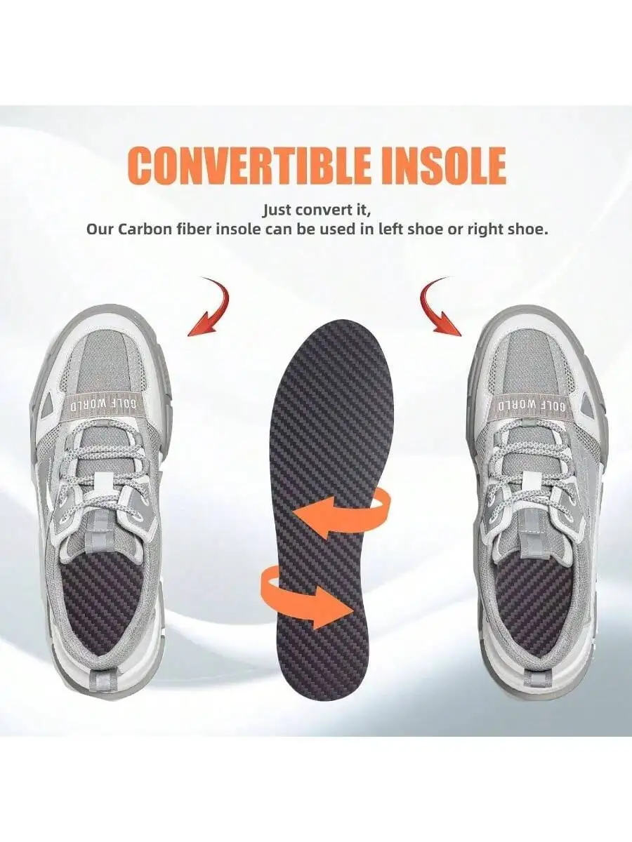 Carbon Fiber Insole For Men And Women Lightweight Supportive Shoe Insert image 5