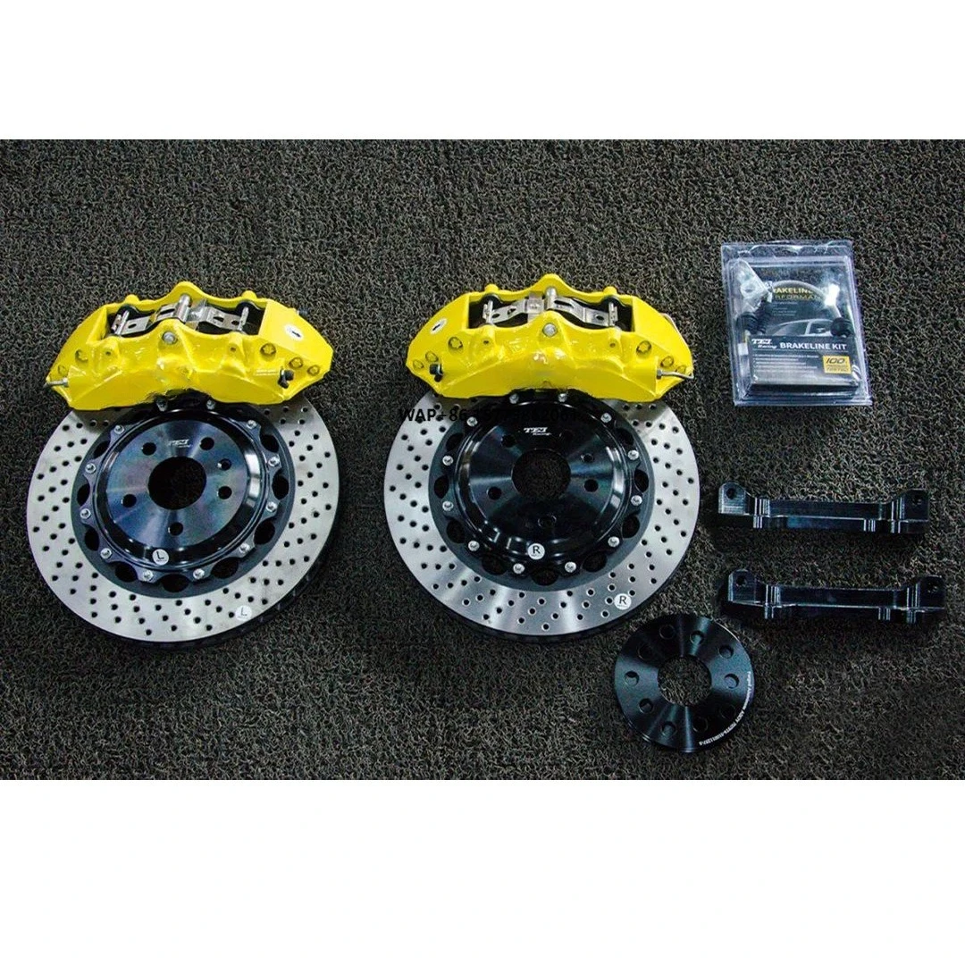 

Racing P40NS Front Big Brake Kit 6 Piston Caliper with 330*28 mm Rotor BBK Auto Brake System for A3 17 Inch Car Rim