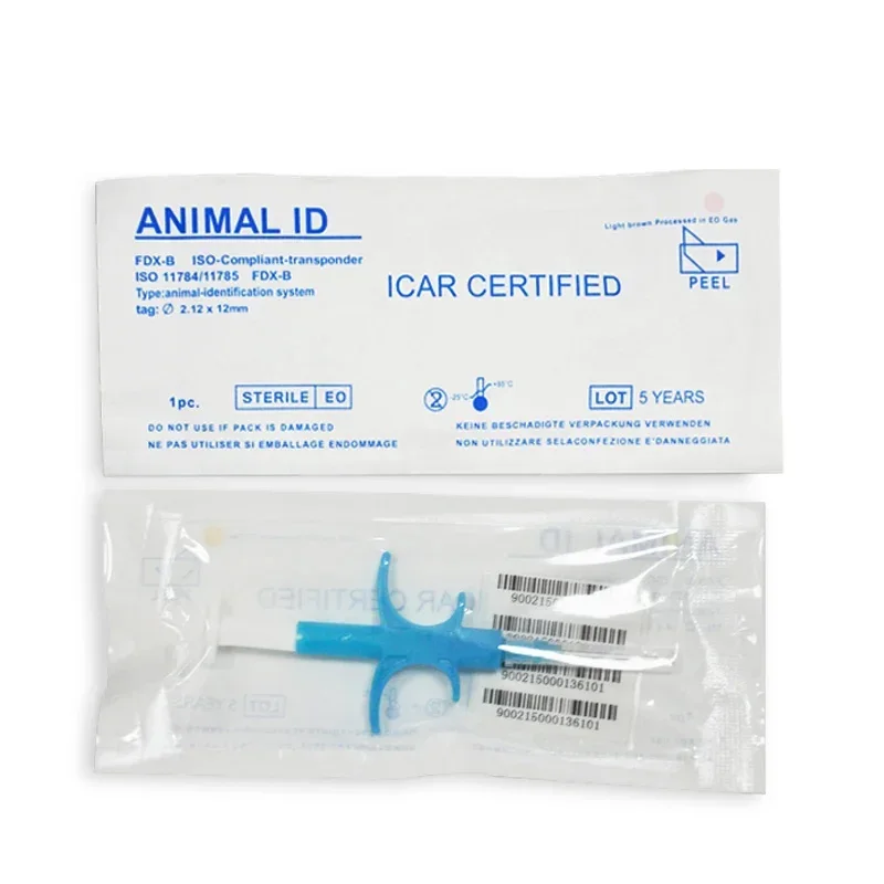 Imagem -06 - Pet Glass Tag Animal Seringa Injetável Microchip Seringa para Gato e Cão Icar Fdx b Iso11784 85 134.2khz 20 Pcs