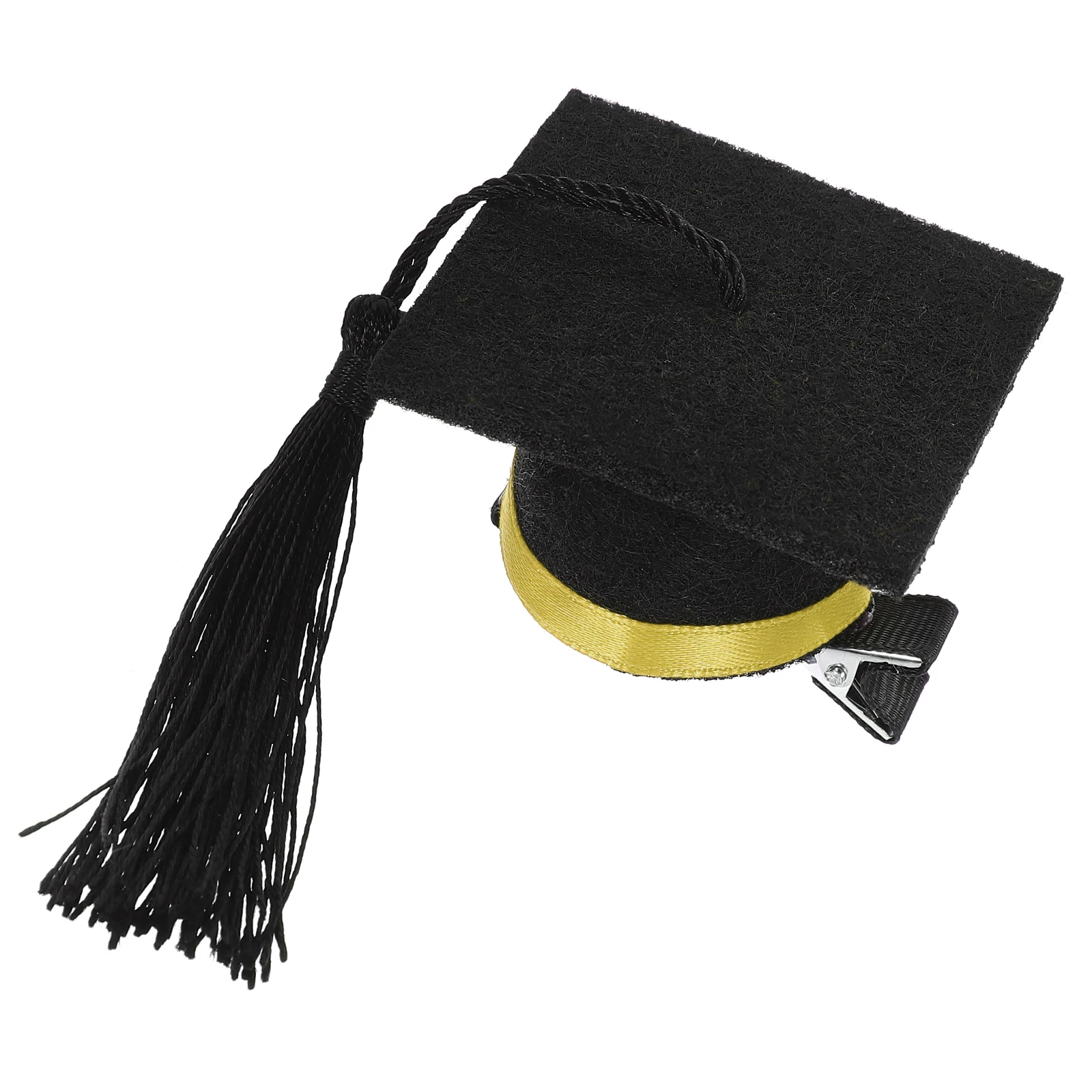 

Graduation Hat Graduation Hat Hair Mini Doctor Cap Clips for Party Hair Clips Women Girls Party Accessories Red Ribbon