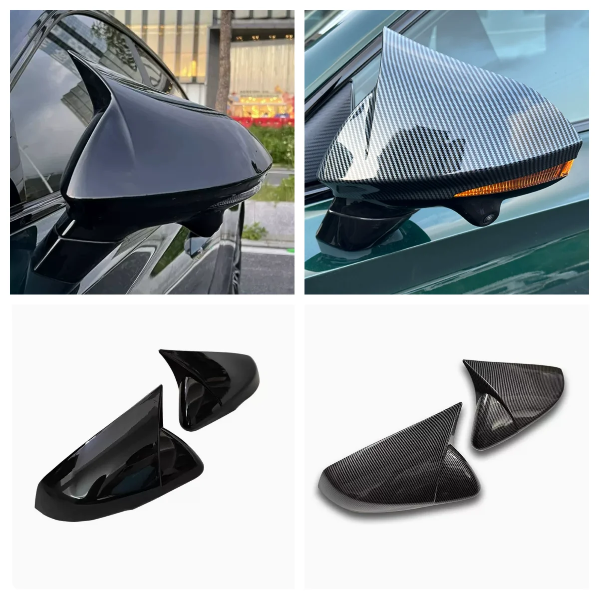 For MG 7 MG7 2023 Exterior Accessories Rearview Mirror Caps Protective Cover Trim 2PCS/SET