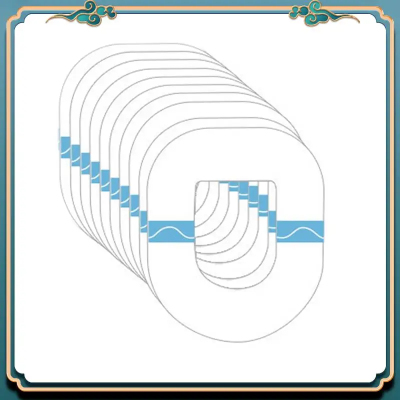 

ABMV-10 шт. сенсорный клейкий патч, прозрачный датчик, накладной патч, сенсорный патч, невидимый монитор уровня глюкозы, наклейка, накладной патч