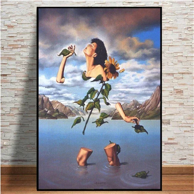 Classic Surrealist Wall Art Painter Salvador Dali HD Canvas Poster Print Living Room Bedroom Home Decor