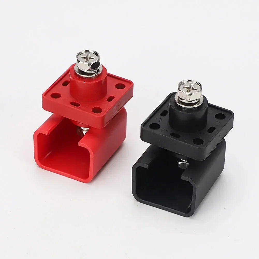 1Pair 100A-200A High Current Energy Storage Battery Terminals Connector Terminal Block Set Electrical Electrician Appliance Part