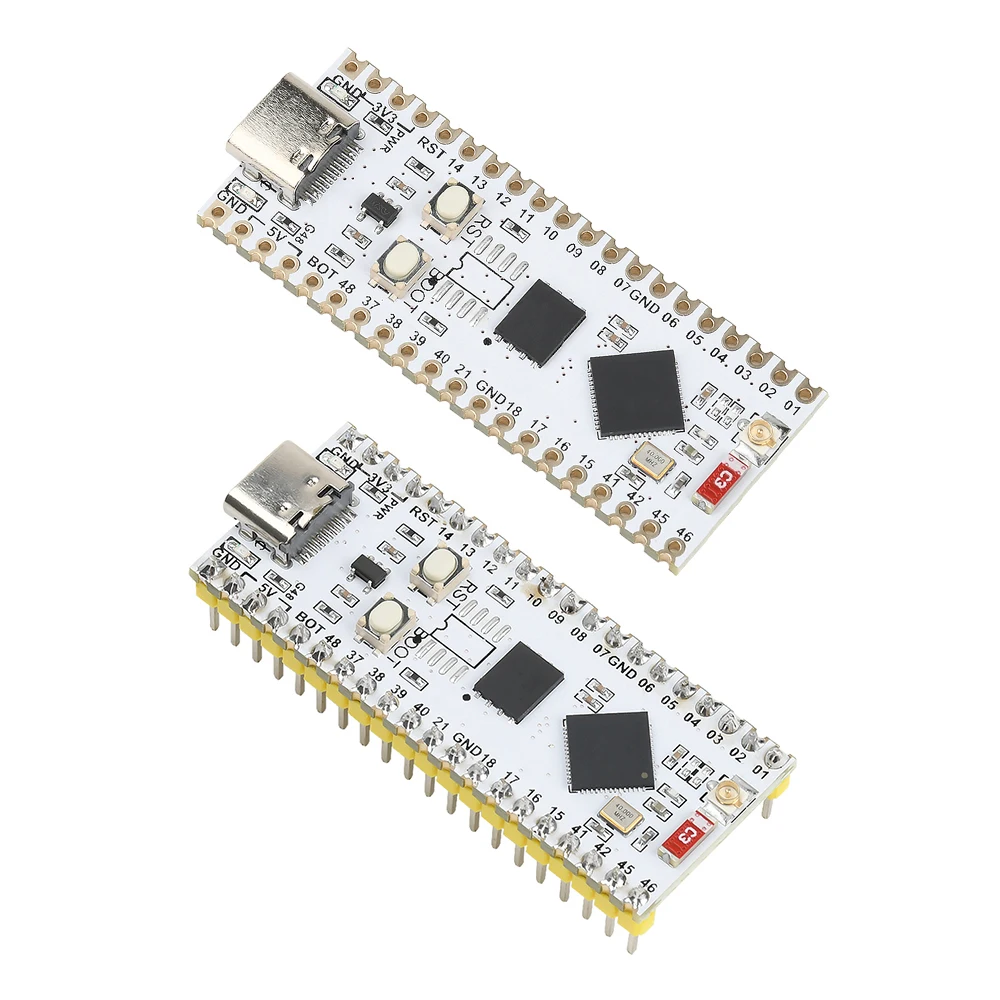 ESP32-S3 nano wifi bluetooth placa de desenvolvimento tipo c ESP32-S3-N16R8 módulo antena on-board externa 16m spi flash 8m psram