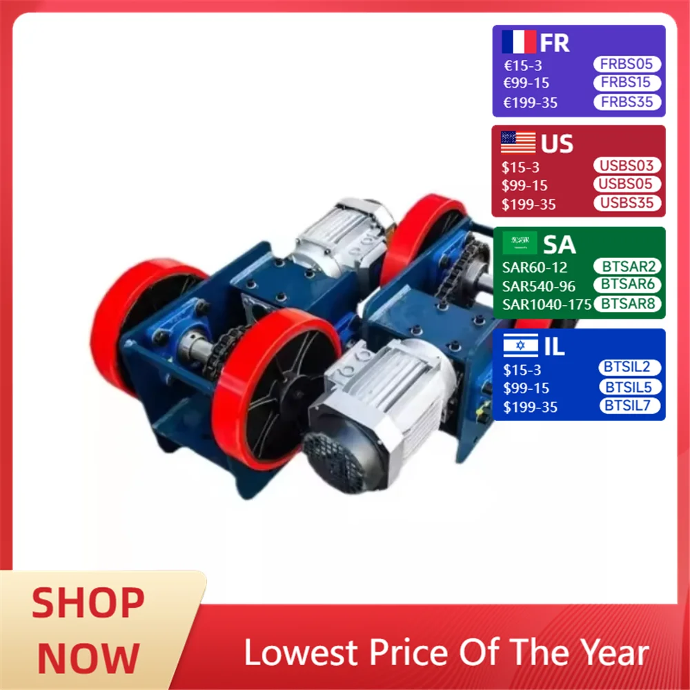 

Gantry crane trackless drive device crane electric