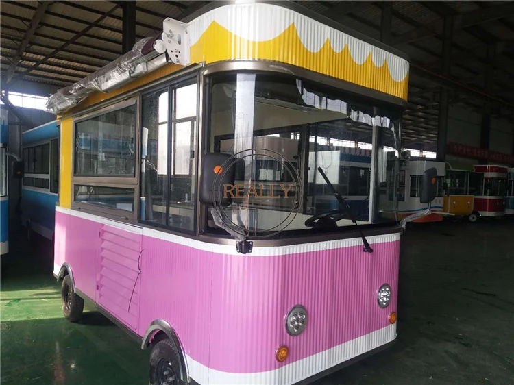 Outdoor Electric Food Truck 3.5M Mobile Kitchen Catering Cart Hot Dog Coffee Bubble Tea Ice Cream Fast Food Vending Kiosk