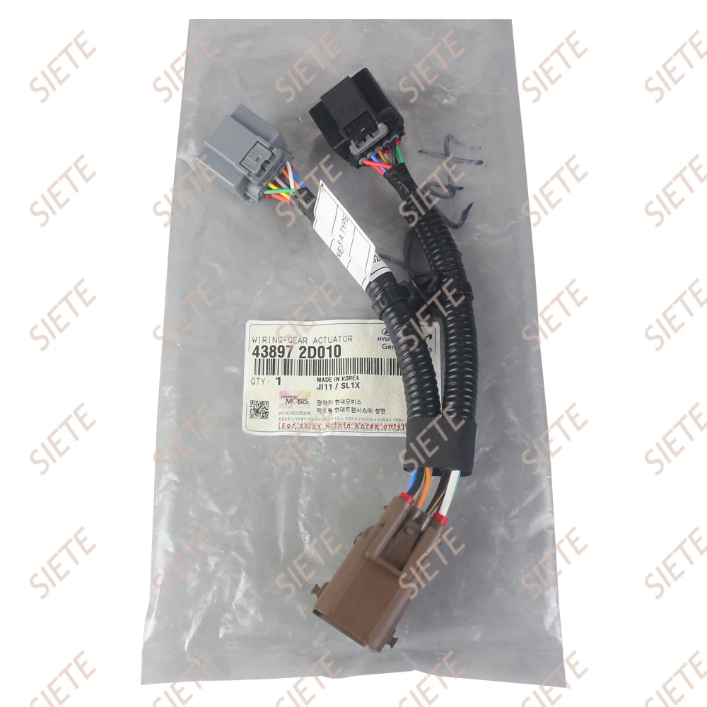 

NEW OEM Gear Actuator Wiring 438972D010 for Tucson 2015-2018 Sonata 2015-2019