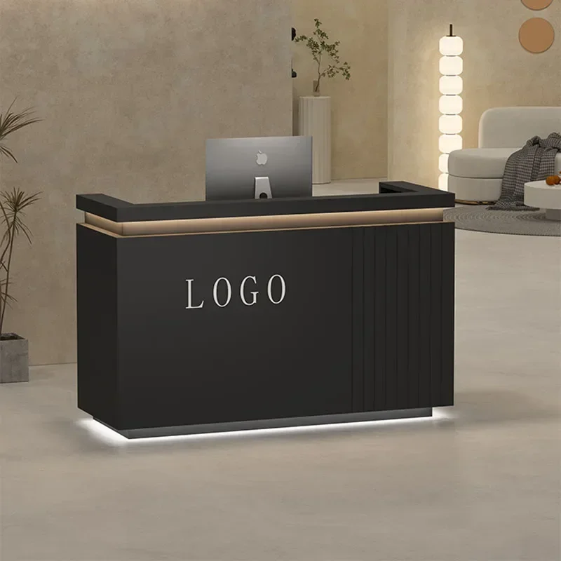 

Design Cash Counter Desk Restaurant Tables Modern Office Mobile Pulpitos Shop Counter Bar Minimalist Mostrador Salon Furniture