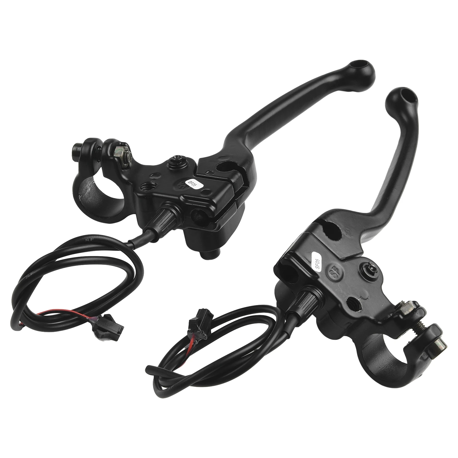 AliExpress TOOPRE 1 Pair E-Bike Mechanical Brake Levers Hot Sale With Parking Rearview Mirror Hole Electric Bicycle Replace Part With Parking Butt