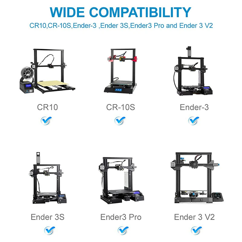 Anti Backlash Porca E Eixo Z Levar Parafuso Top Mount Compatível Com Ender 3/3 Pro/3 V2/CR-10, Atualização Impressora 3D