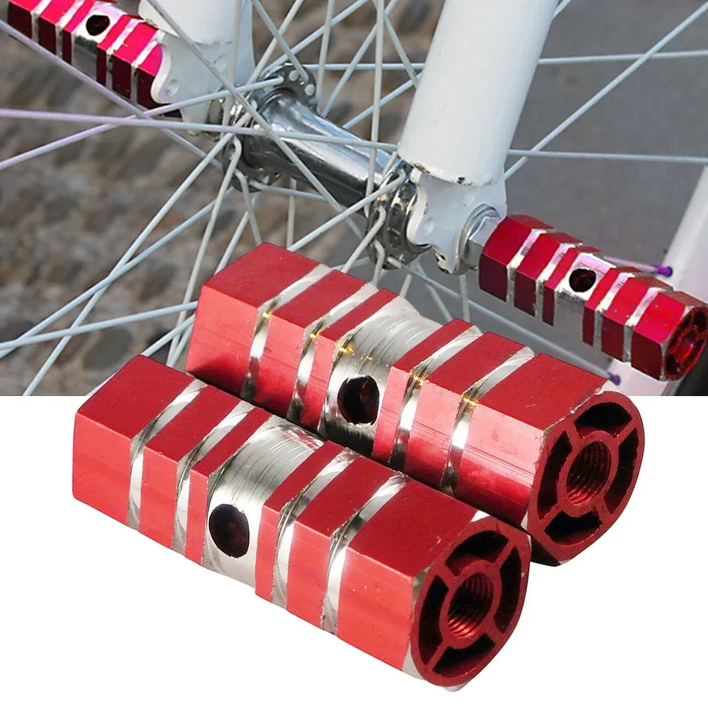 Stunt Pegs Aluminum Alloy Visible Bicycle Wheel Birthdays Christmas Decoration Eye-catching Father's Day Brand New