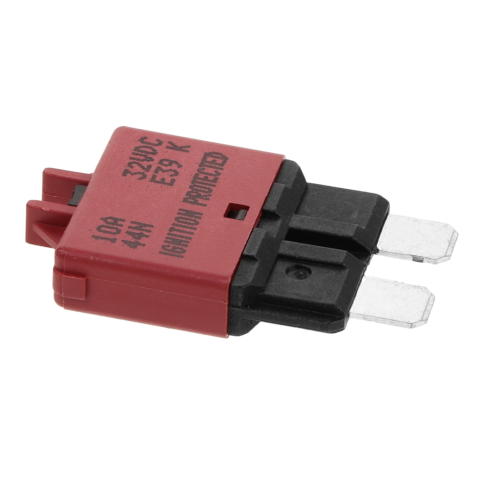 

10A Manually Reset Circuit Breaker Mini Fuse Red Color-coded Amp Rating Low Voltage Wiring Automotive Marine Vehicle Application