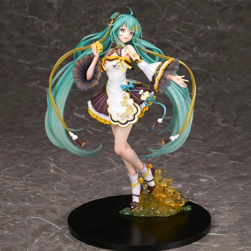 Original FuRyu F:NEX Hatsune Miku nuit d'automne véritable figurine d'anime PVC modèle à collectionner ornement Statuette poupées cadeaux
