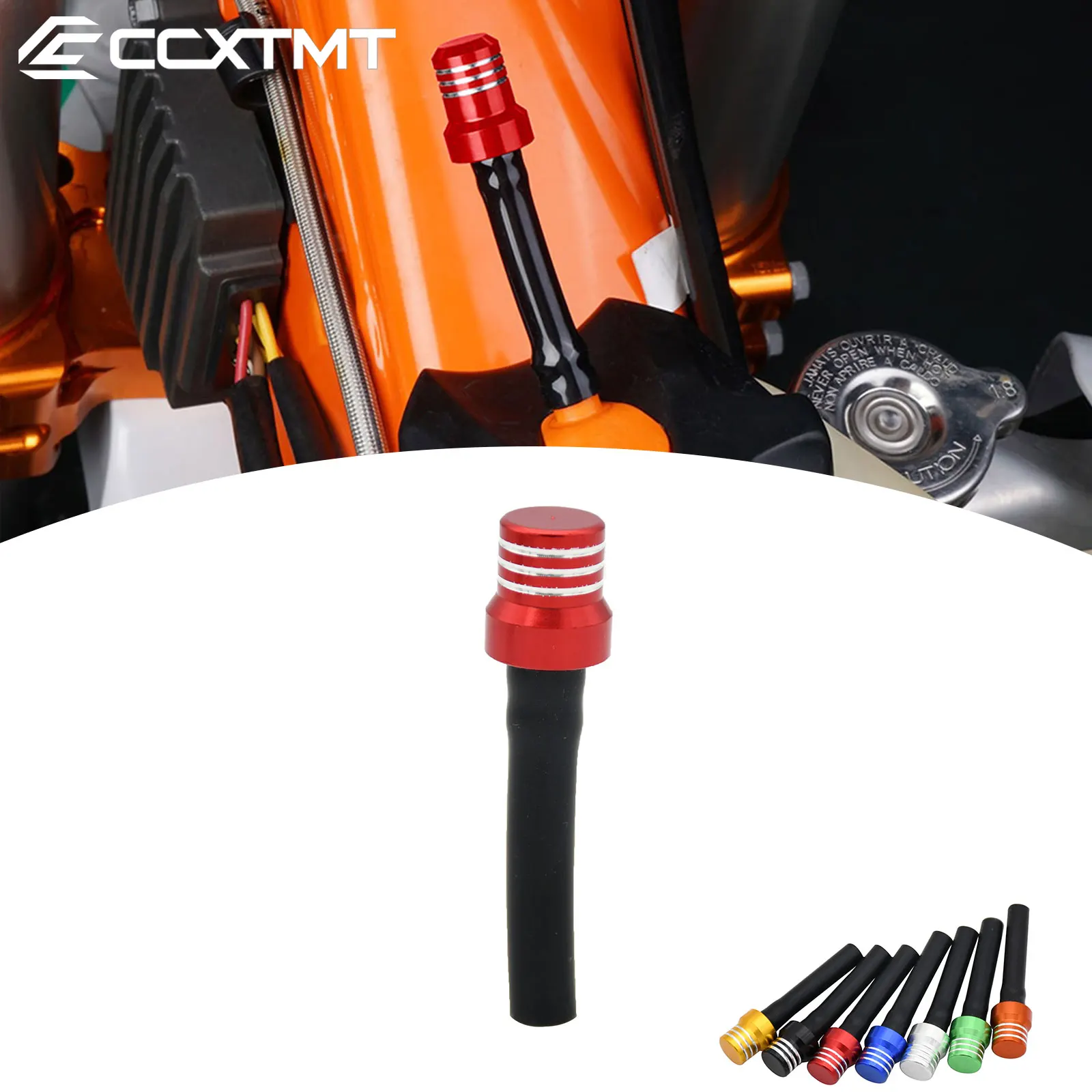 Tubo de ventilación de válvula de tapa de combustible CNC para KTM Husqvarna Beta Honda Yamaha Kawasaki Suzuki CBR 300R 500R 600R 1300R CRF250 CRF450