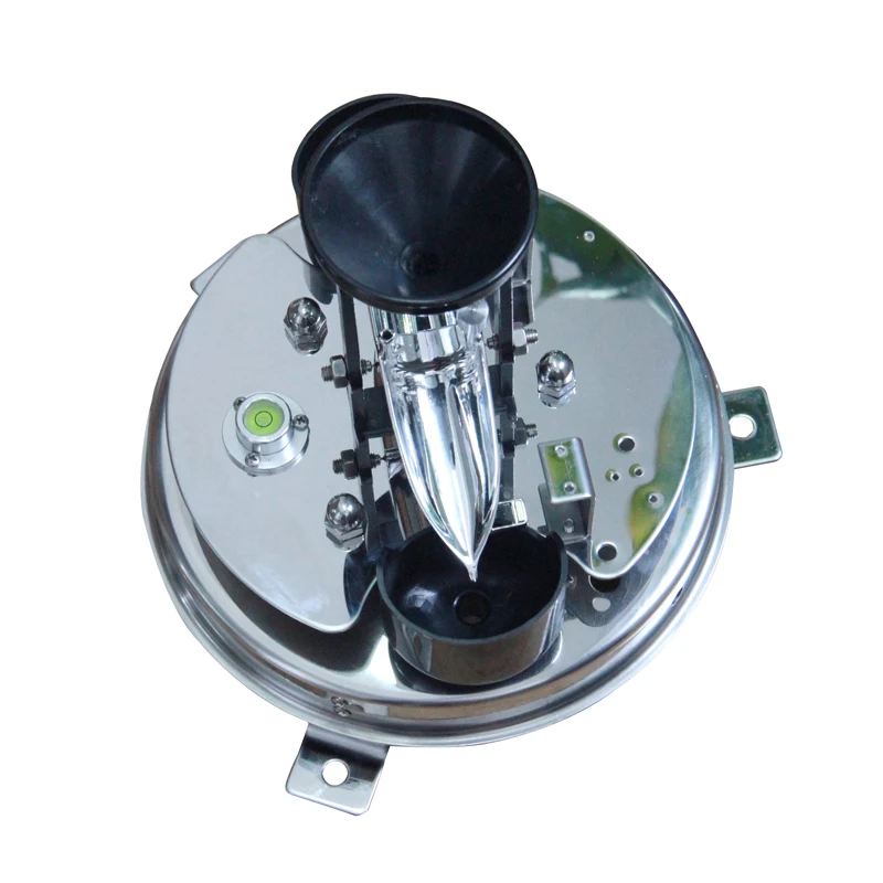 Millimeter resolution outdoor pulse rain gauge stainless steel tipping bucket rain gauge weather station rain sensor