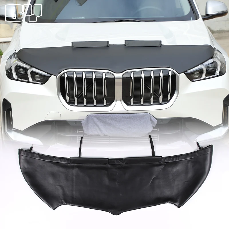 

Leather For BMW X1 U11 2023+ Car Hood Sand and Stone Deflector Protection Cover Car Exterior Accessories