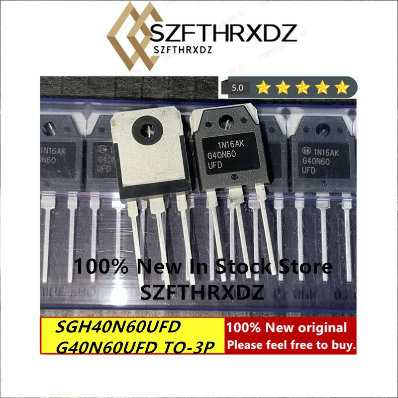 100% nuevo ORIGINAL SGH40N60UFD TO3P G40N60UFD TO-3P IGBT 600V 40A