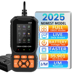 OBD2 Scanner Automotive DTC Lookup Code Reader Auto Engine System Lifetime Free Professional Car Diagnostic Tool