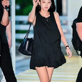 Nieeh 체인 가방, 한국 구매 에이전트 디자이너 브랜드 제니 같은 가죽 겨드랑이 가방 숄더 핸드백