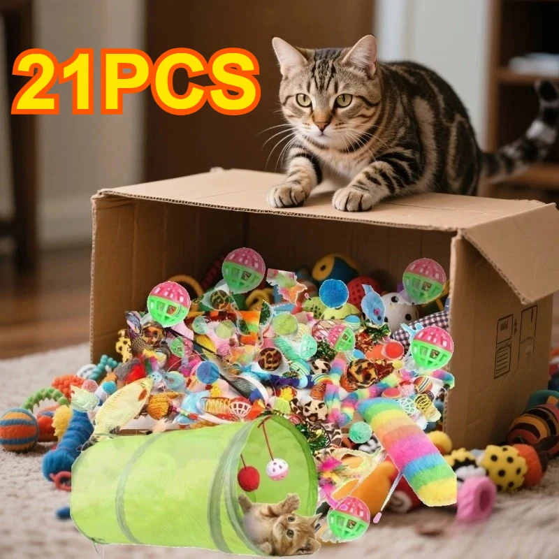 21PCS Funny Cat Ten…