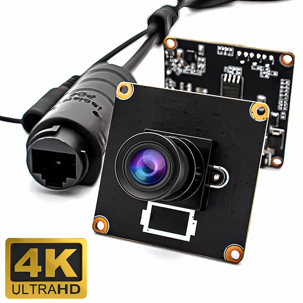 

WGWK 4K 30FPS IP Camera Module POE 8MP IMX415 Sensor Real Time Low-illumination 4.3mm 67° No Distortion Lens RTSP Onvif Webcam