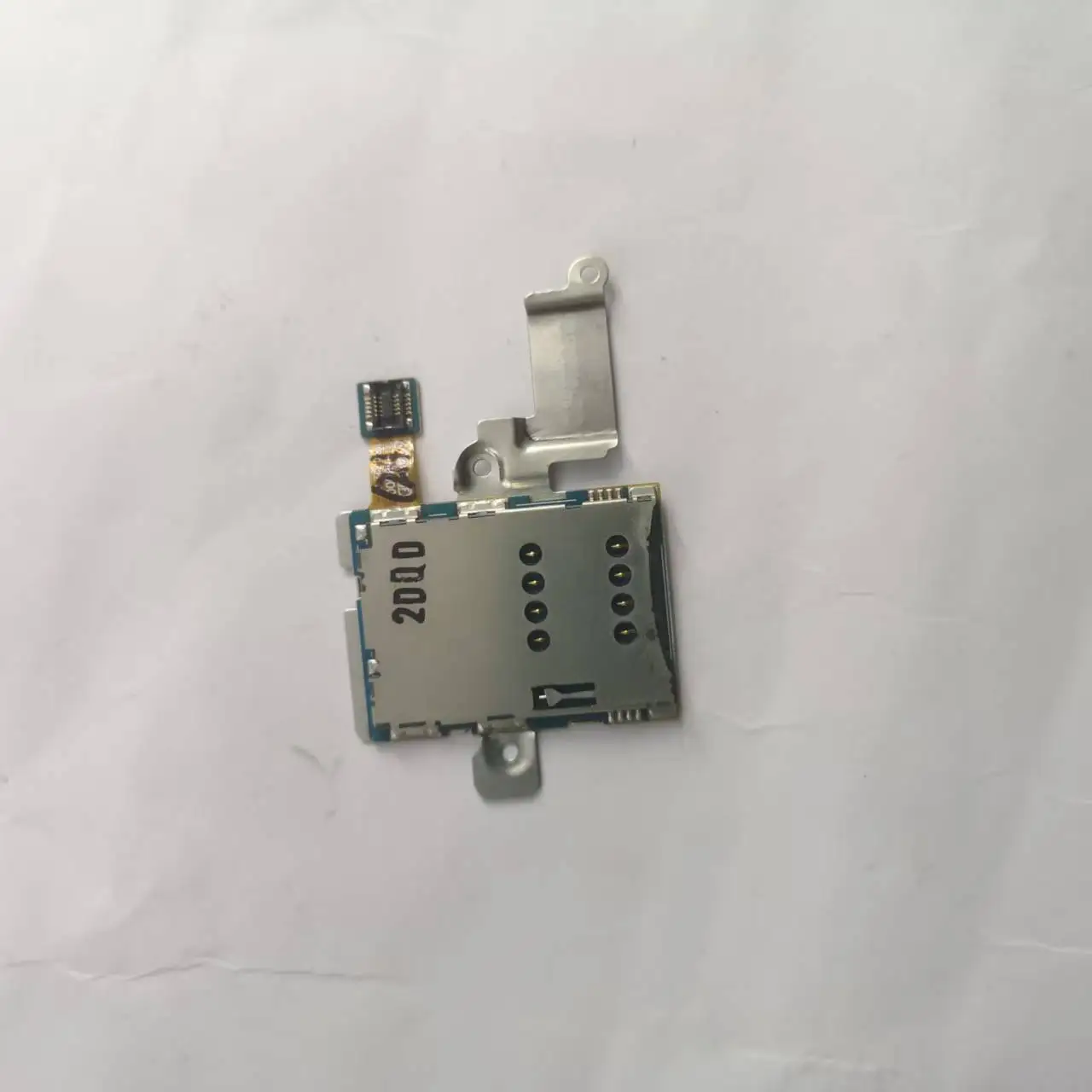 Leitor sim suporte para cartão sim bandeja slot cabo flexível para samsung galaxy note 10.1 n8000 GT-N8000 n8013 soquete