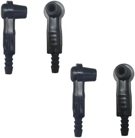 

Набор для прокачки тормозной жидкости, 4 шт. – Универсальные соединители для прокачки тормозов для легковых и грузовых автомобилей – Адаптеры для быстрой замены масляных насосов (черные)