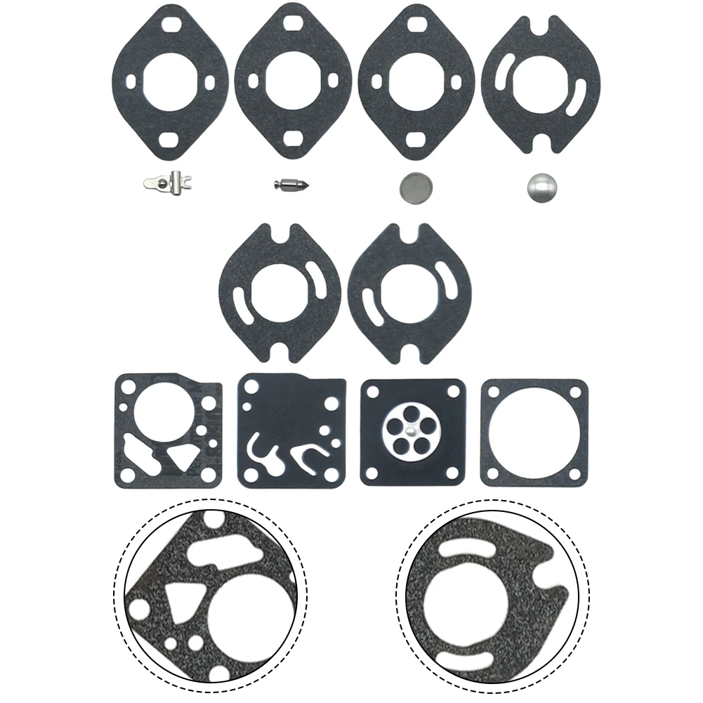 For Tillotson RK21HU Carburetor Repair Kit Designed for Ice Auger 632933 and For Tecumseh TC300 Carburetor Maintenance