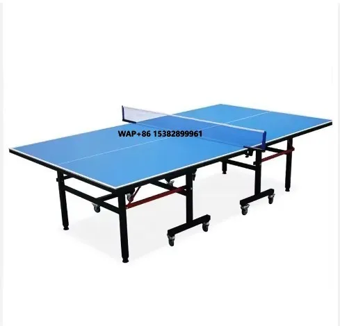 

Hot Sell Factory Wholesale Modern Style MDF Board Table Tennis Table with Steel Frame Legs Accessory Kit for Indoor/Outdoor Use