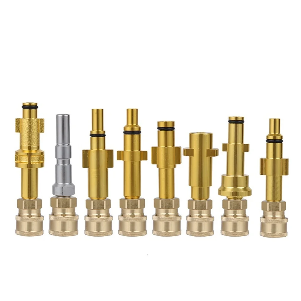 

Pressure Washer Brass Foam Adapter Pressure Cleaning Packaged Size 15*5*6cm Brass Alloy Foam Adapter Brass Adapter Brass Alloy