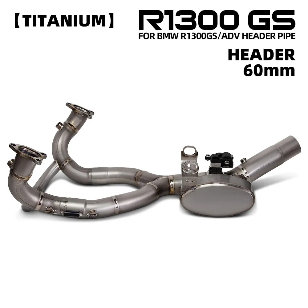 

Выхлопная трубка мотоцикла для BMW R1300GS ADV R1300 GS Adventure, титановый коллектор 60 мм с электрическим управляемым клапаном