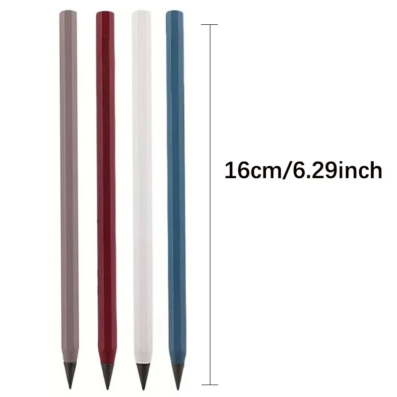 올 메탈 이터널 펜슬 HB 리드 코어 신기술 무한 필기 영구 그림 용품 참신한 문구류 - 5