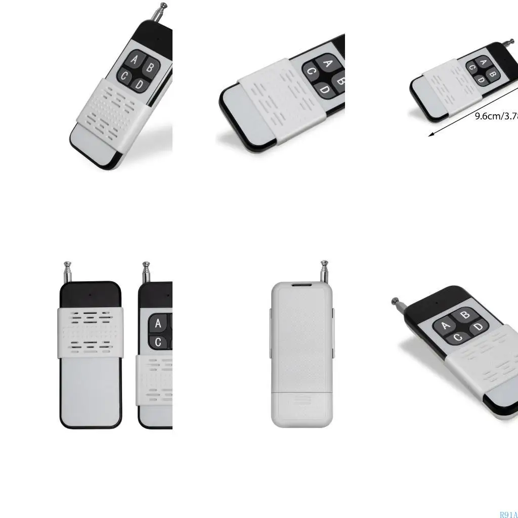 R91A Four Button Large Power  433MHz Wireless Remote Control Versatile for Home Devices