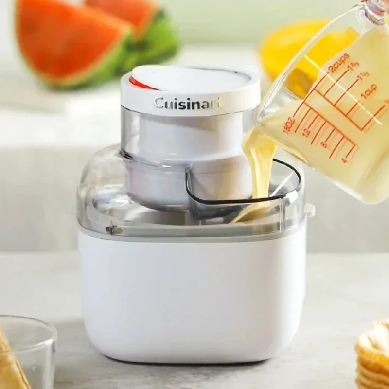 Ice cream machine ，new style，household small Italian ice cream machine ，One button start, easy to operate，rapid prototyping