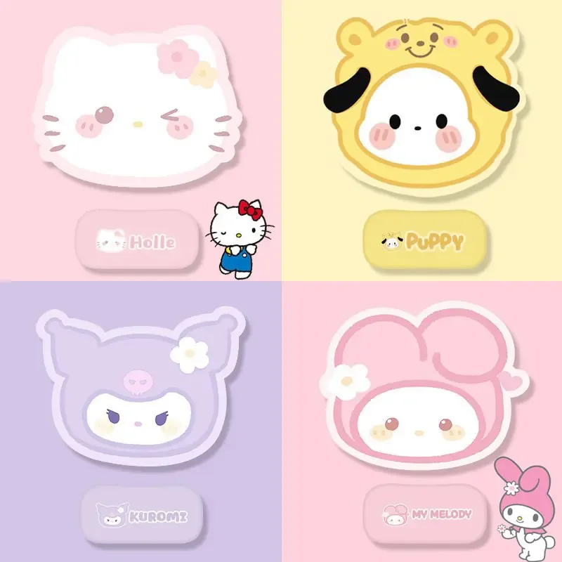

Sanrio Kawaii Kuromi Shaped Mouse Pad Girl Hello Kitty Cinnamorroll Rubber Non Slip Office Cartoon Mouse Pad with Wrist Pad