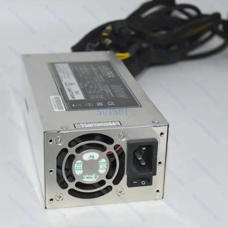 used ENH-2180 800W Original For 2U Server Power Supply PFC Active Power Supply Industrial Control Computer Dual CPU Power Supply