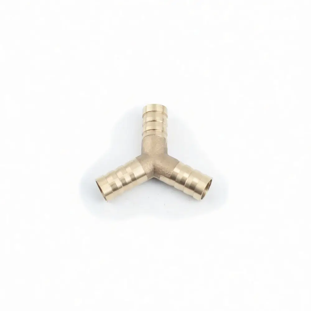 Solid Brass Barb Fitting Connector For Pneumatic Air Gas Hose Straight Adapter Industrial Pipe Tubing Joiner Hardware