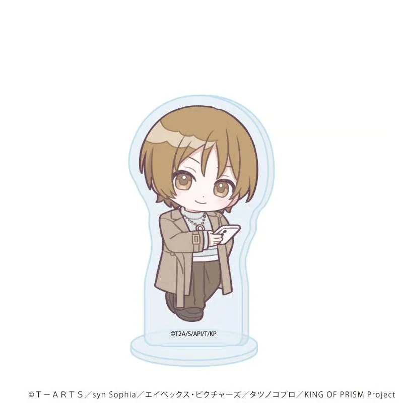 Anime KING OF PRISM 10th ANNIVERSARY Shin Ichijo Yukinojo Tachibana Q-style  Acrylic Stand Model Plate Keychains Desk Decor
