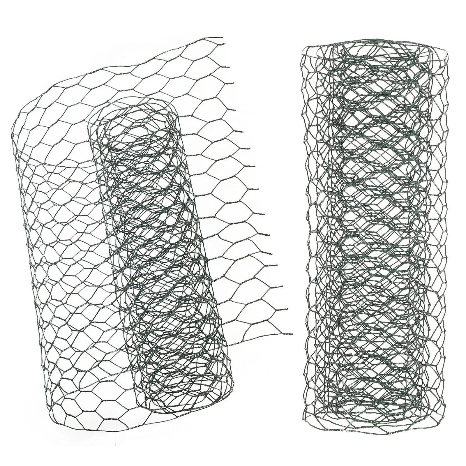

Floral Chicken 47 24x11 81inch Green Coated Iron Chicken Wire Net Iron Mesh for Arrangements Wreath Making Crafts DIY Projects
