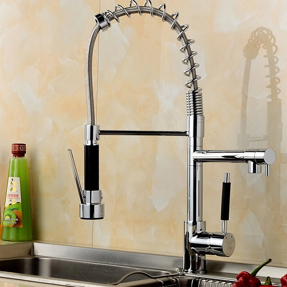 Faucet Sprayer Nozzle Pull Out Spray Head Replacement Kitchen Mixer Tap Water Faucet Shower Water Spray Head For G1/2 Inch Pipes