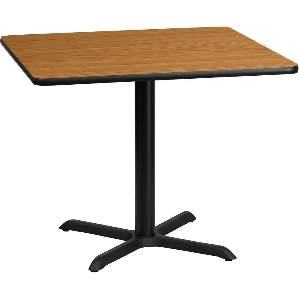 

36 Square Natural Laminate Table Top with 30x30 Base