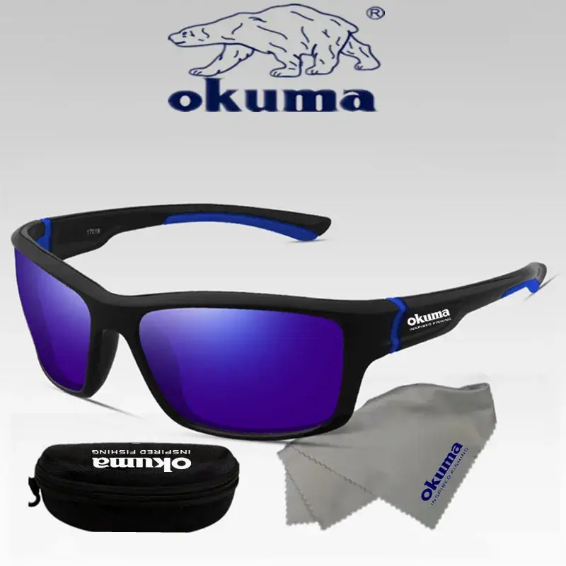 Okuma UV400 Fishing Sunglasses Men's Driving Shades Male Sun Glasses Hiking Fishing Classic Sun Glasses UV400 Eyewear - Image 11